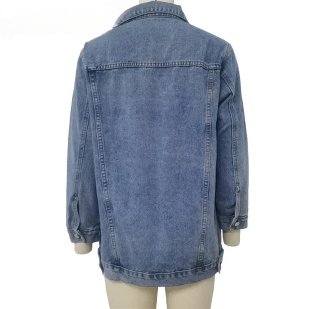 Veste en Jean Rétro Femme