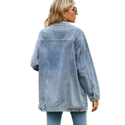 Veste en Jean Rétro Femme