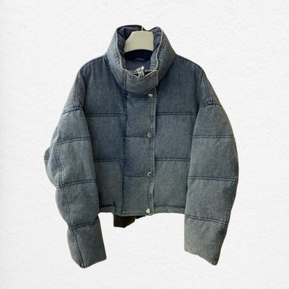 Veste en Jean Doudoune Femme