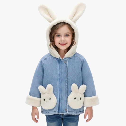 veste-en-jean-a-capuche-lapin-fille-face