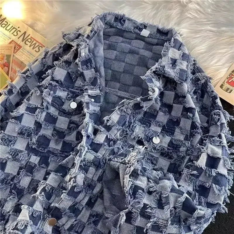 veste-en-jean-a-carreaux-dechiree-homme-zoom
