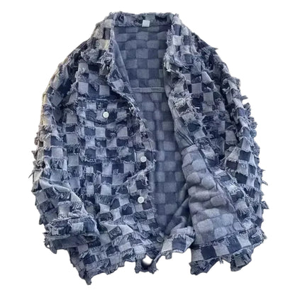 veste-en-jean-a-carreaux-dechiree-homme