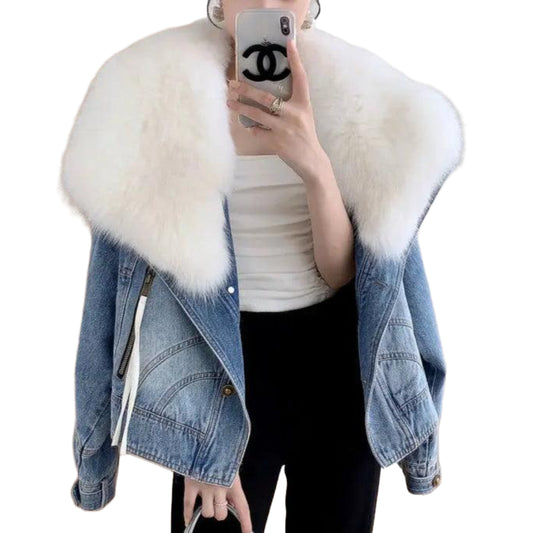 veste-en-jean-avec-fourrure-blanche-femme
