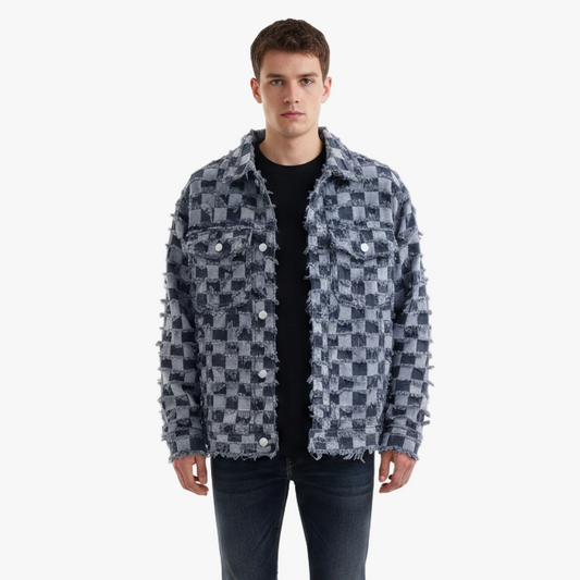 veste-en-jean-carreaux-dechiree-homme