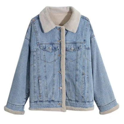 veste-en-jean-col-fourrure-femme