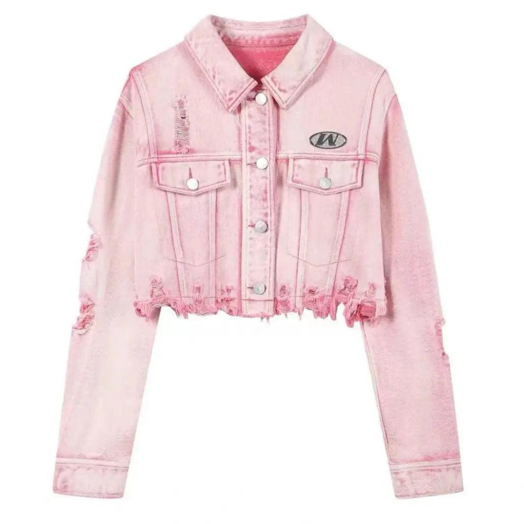 veste-en-jean-crop-top-rose-effet-use-femme