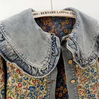 veste-en-jean-fleurie-brodee-a-volant-femme-col