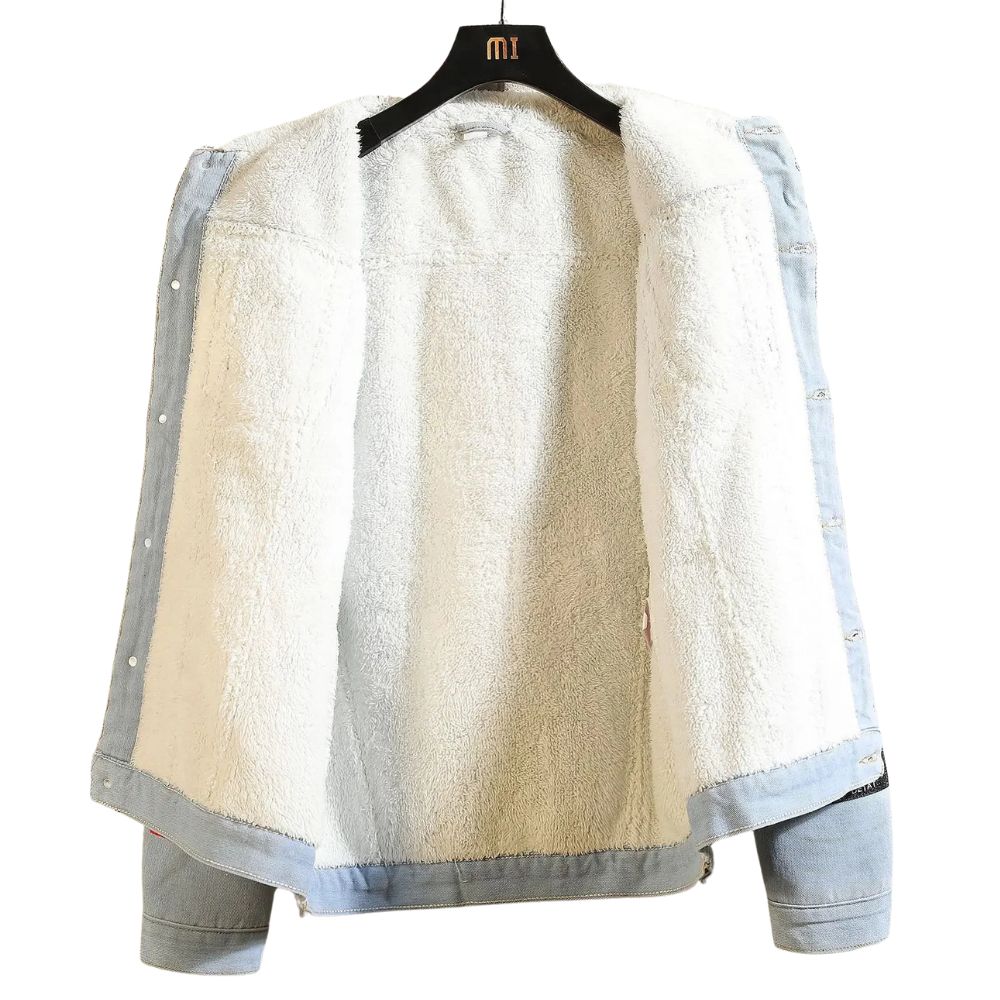 veste-en-jean-fourrure-blanche-homme