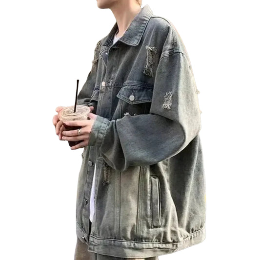 veste-en-jean-longue-homme-oversize