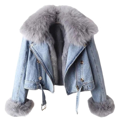 veste-en-jean-luxe-femme-polaire