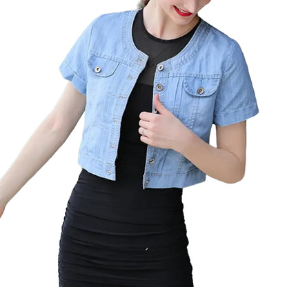 veste-en-jean-manches-courtes-a-col-rond-femme-bleu-clair