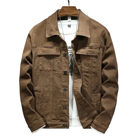 veste-en-jean-marron-chocolat-homme