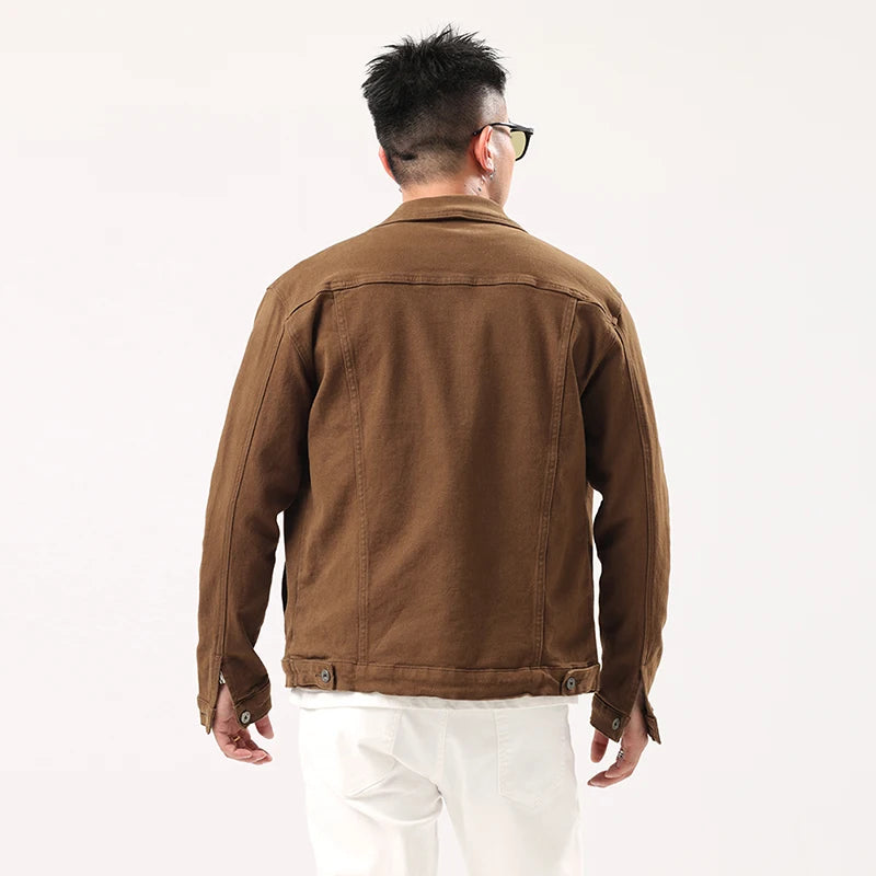 veste-en-jean-marron-en-coton-homme-dos