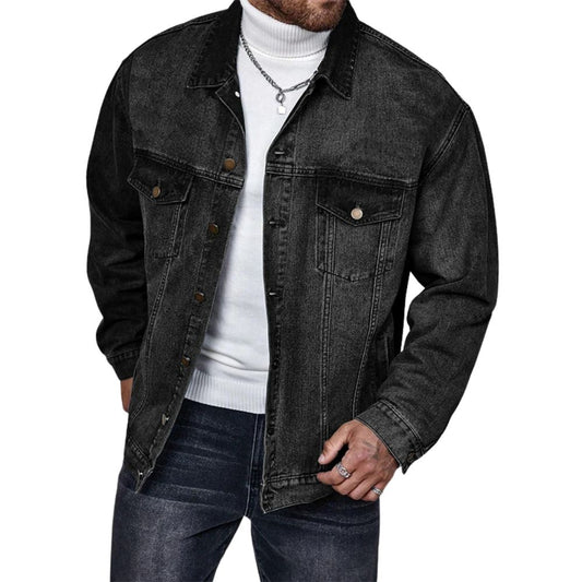 veste-en-jean-noir-delave-homme