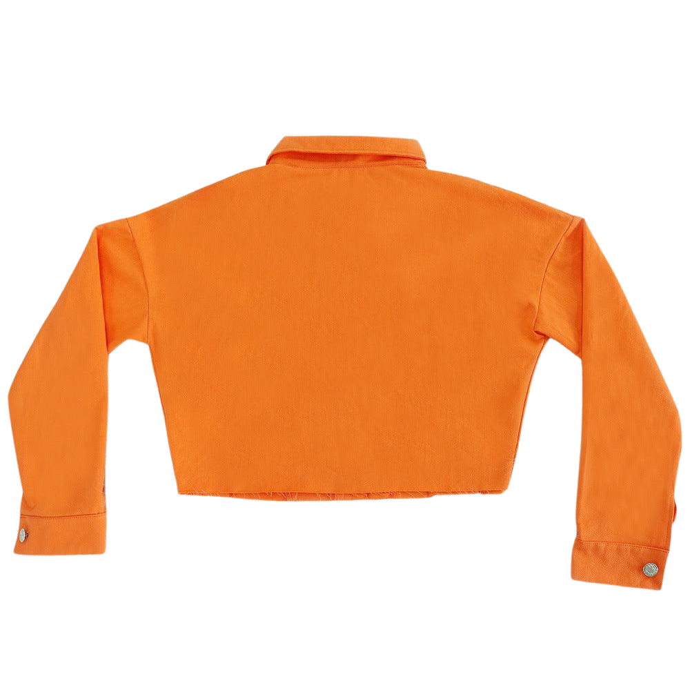 veste-en-jean-orange-courte-femme-dos