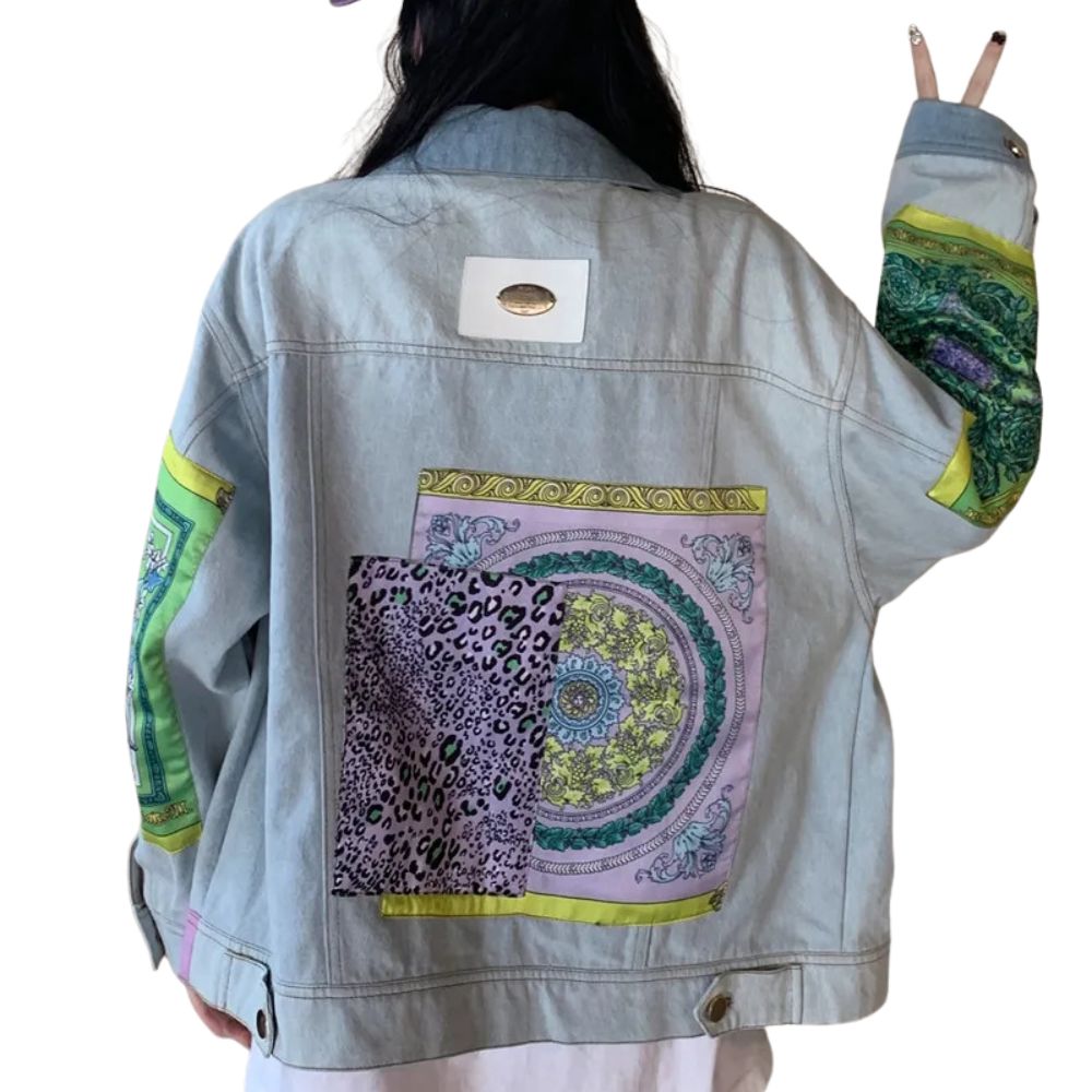 veste-en-jean-patchwork-vintage-femme-dos