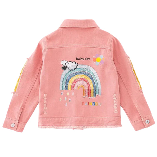 veste-en-jean-rose-dechiree-arc-en-ciel-fille