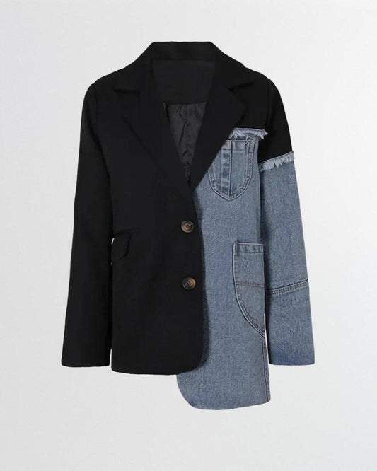 Veste en jean Bi Matière Blazer Femme