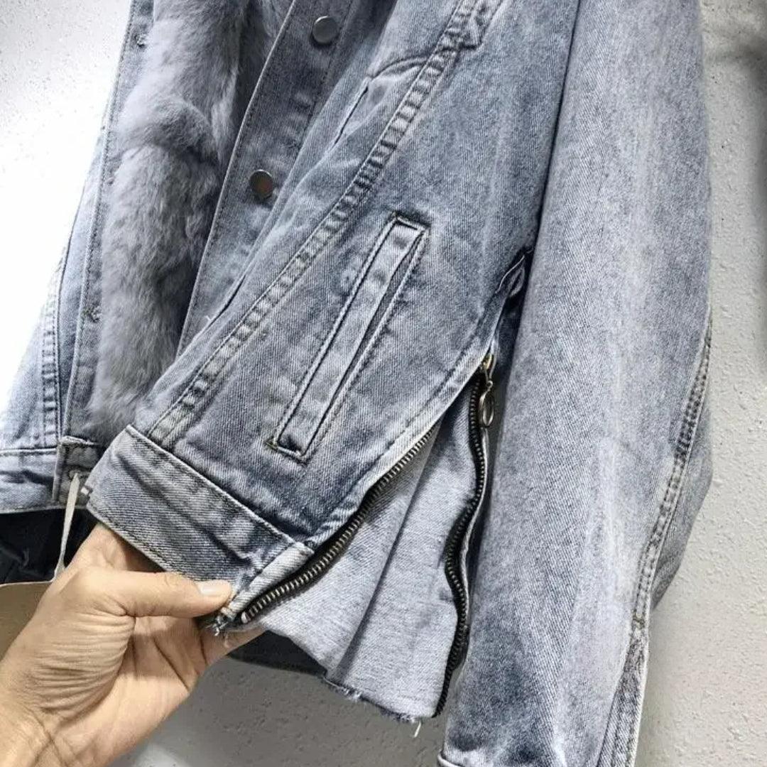 Veste en Jean Polaire Femme